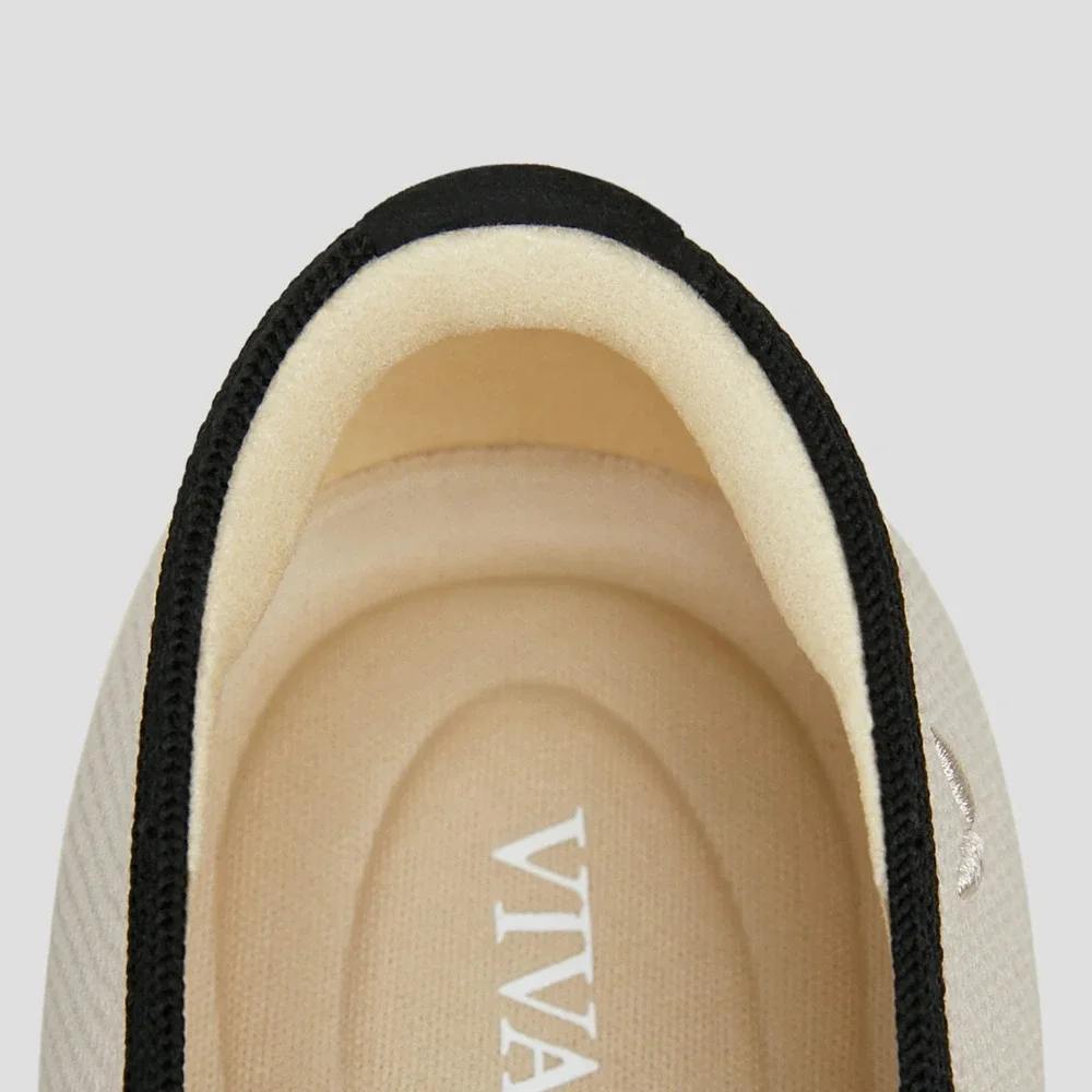 VIVAIA Margo 2.0 Square Toe Flats Comfort Arch Support Sustainable EU 39 US 8 - Picture 16 of 16